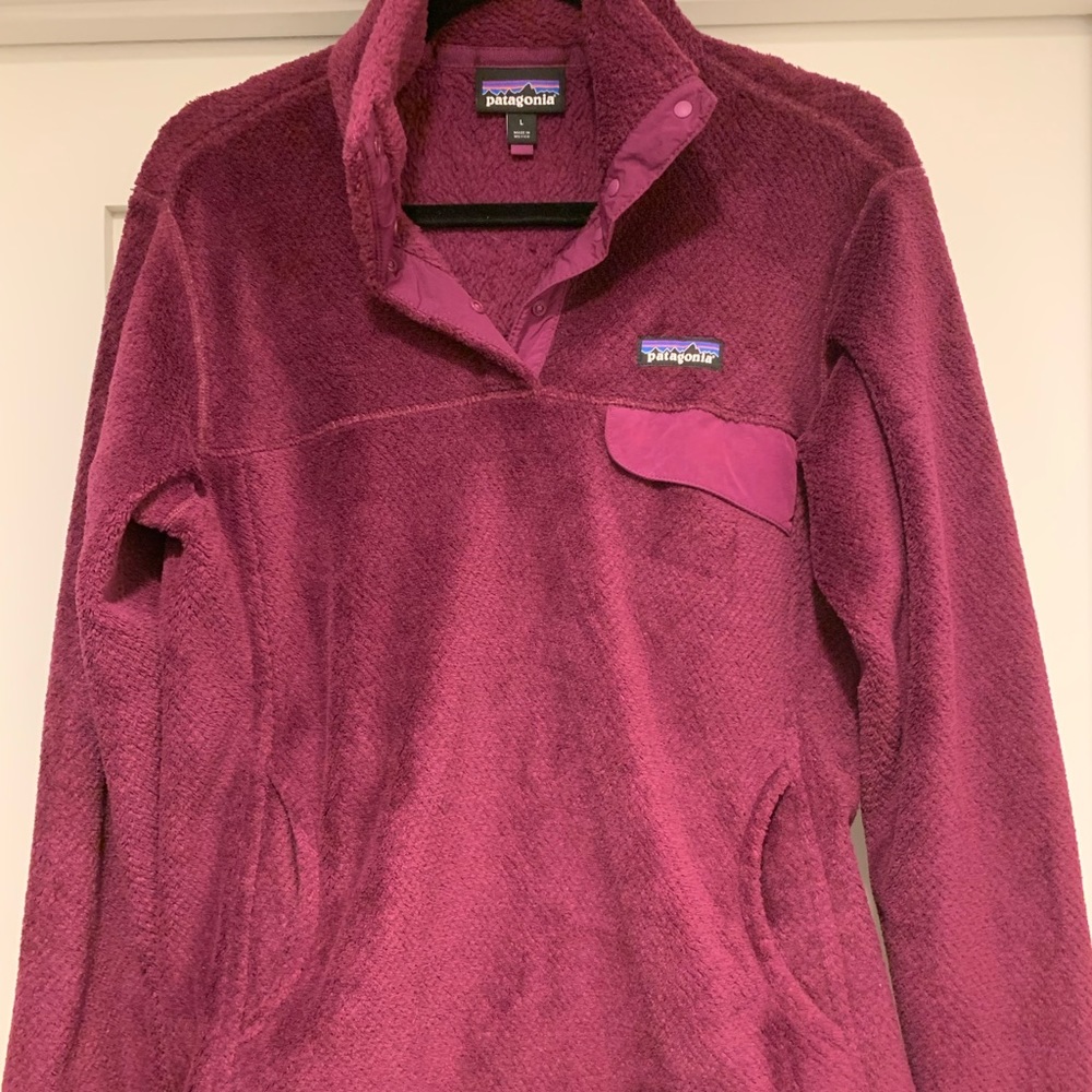 Patagonia Fleece-Magenta Size Large